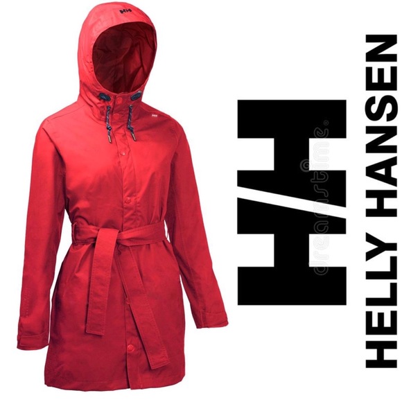 Helly Hansen Jackets & Blazers - 🦊Helly Hansen Raincoat Trench